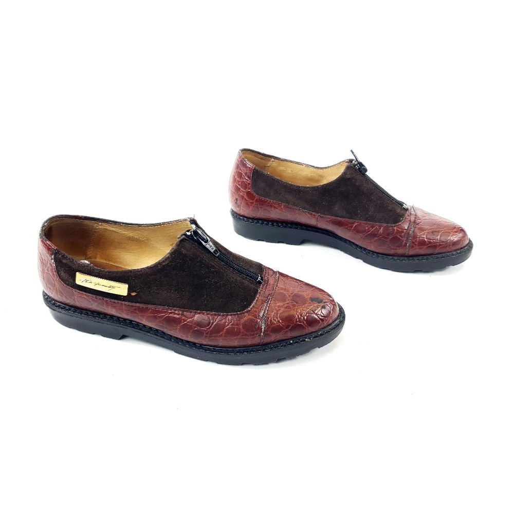 Pertti Palmroth European Zip Top Leather Loafer